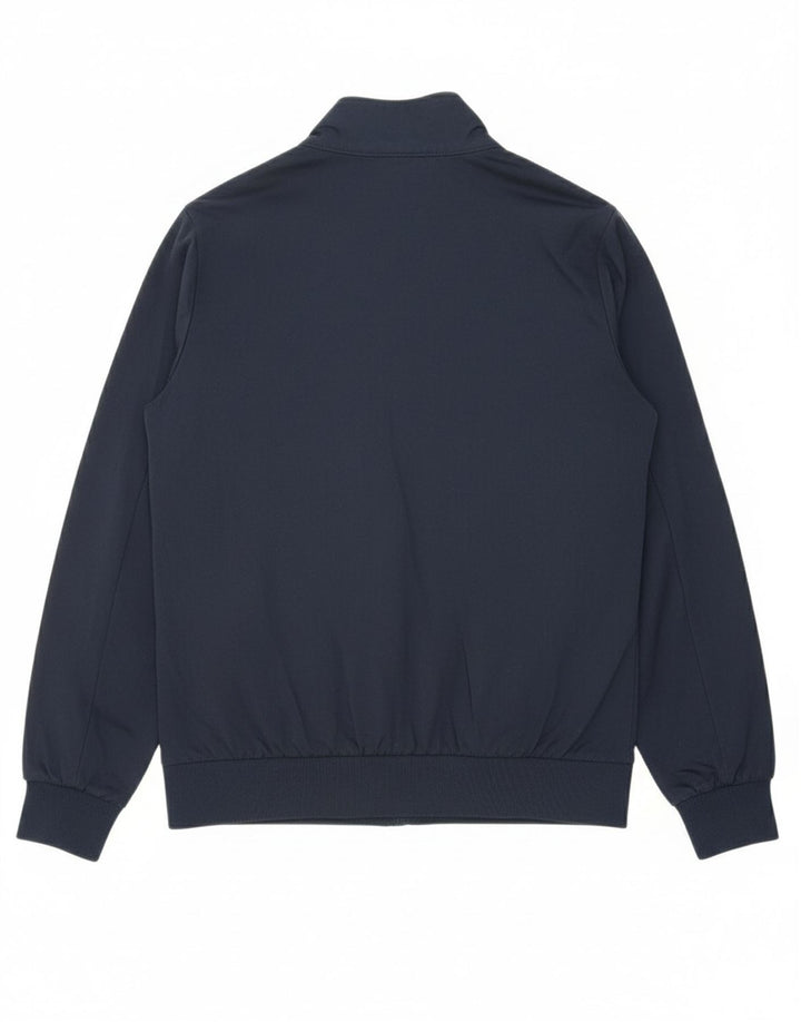 CHAMPION Womens Heritage Fit Tracksuit Top Jacket UK 14 Medium Navy Blue