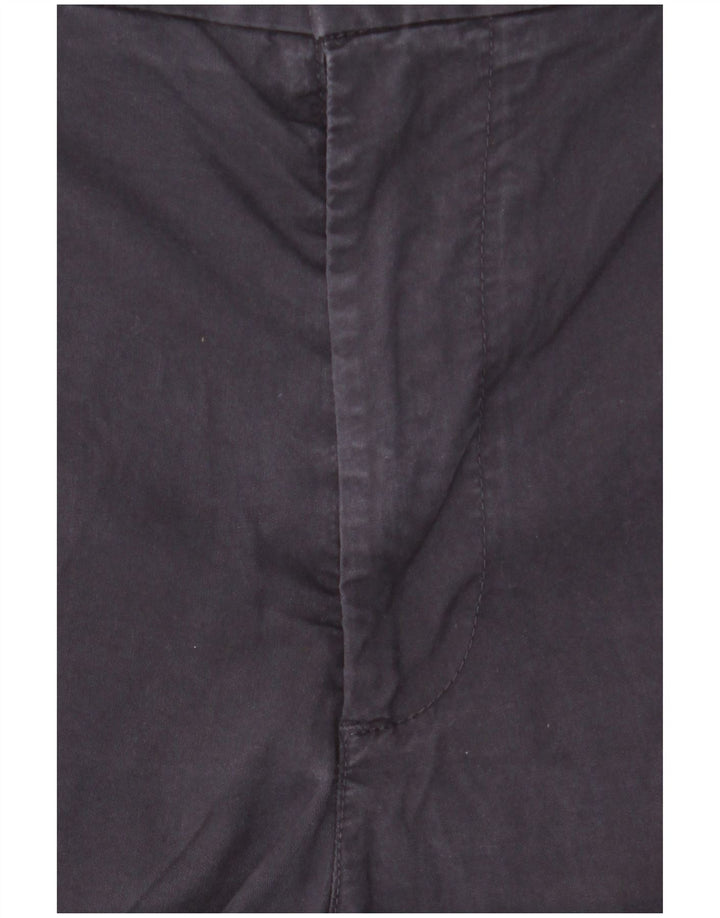 Marks & Spencer Herren-Chinoshorts W36, Größe L, Marineblau, Baumwolle