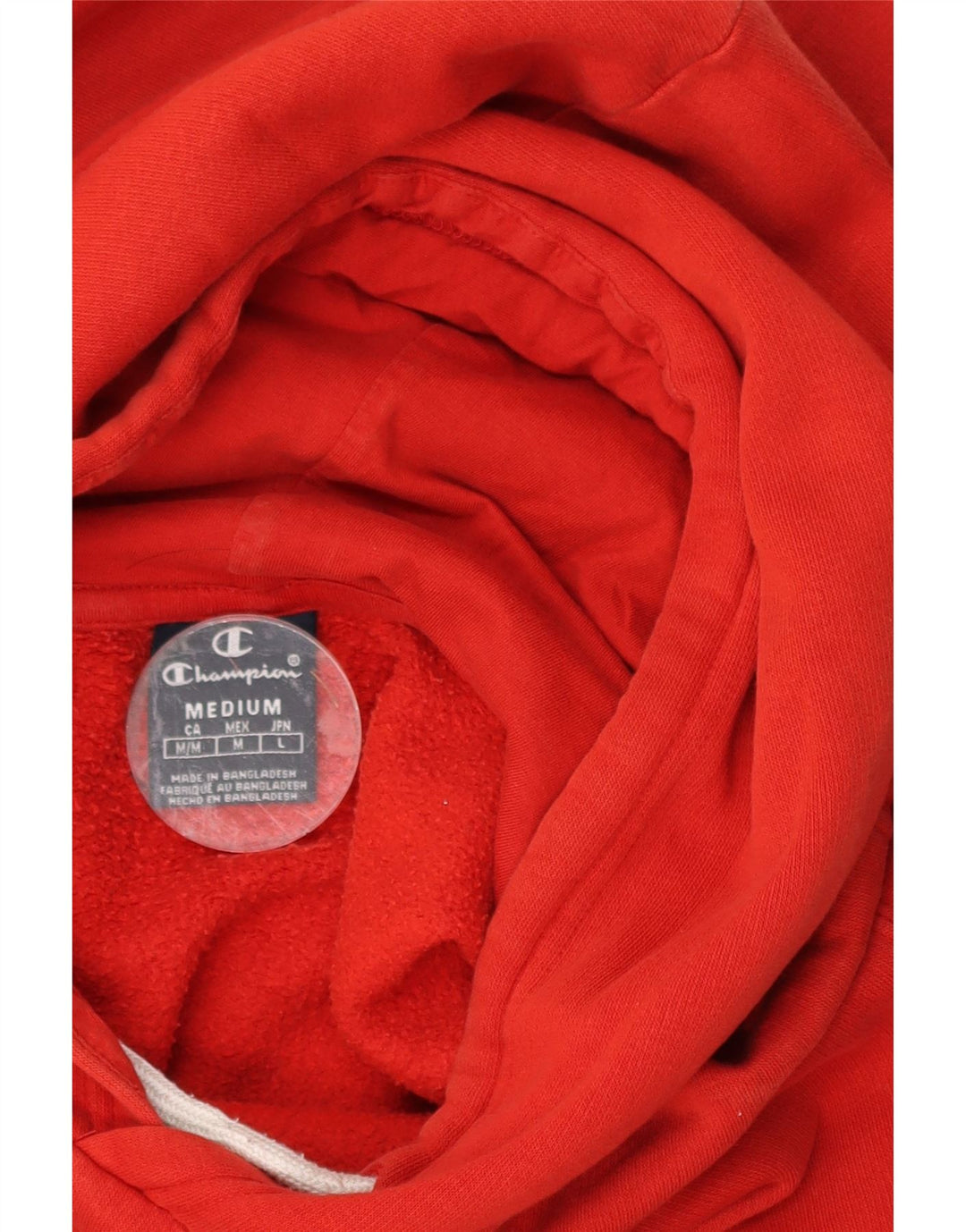 Champion Herren-Kapuzenpullover mit Grafik, mittelrot