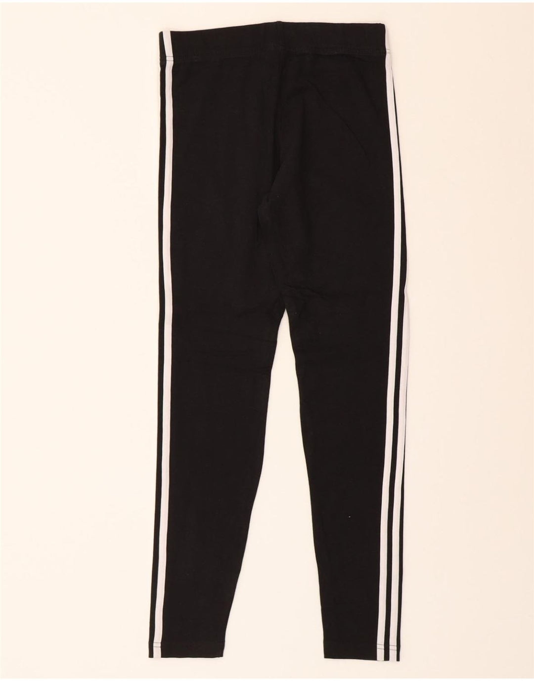 ADIDAS Girls Leggings 14-15 Years  Black Vintage Adidas and Second-Hand Adidas from Messina Hembry 