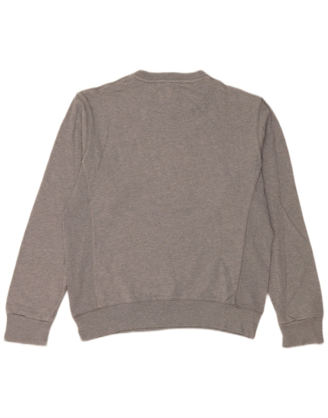 Avirex Herren-Sweatshirt mit Grafik, reguläre Passform, große graue Baumwolle
