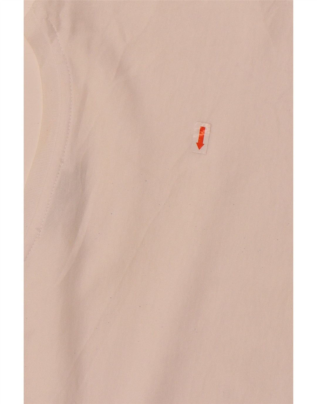 Zara Damen Blusentop UK 14 Mittelweiße Baumwolle