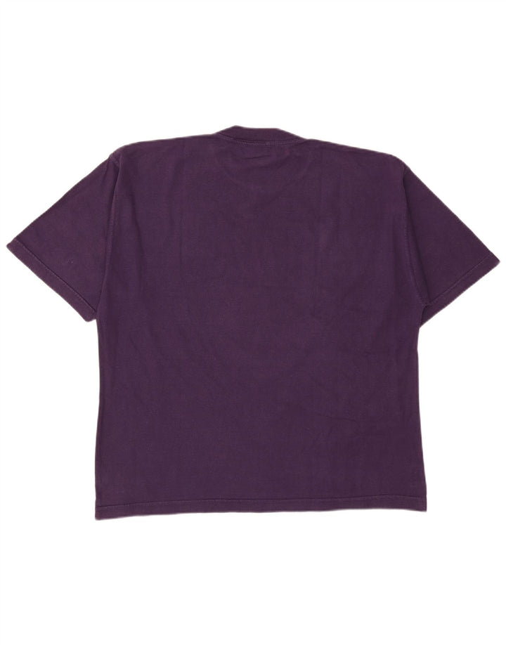 Levi's Herren-T-Shirt-Oberteil aus mittelvioletter Baumwolle