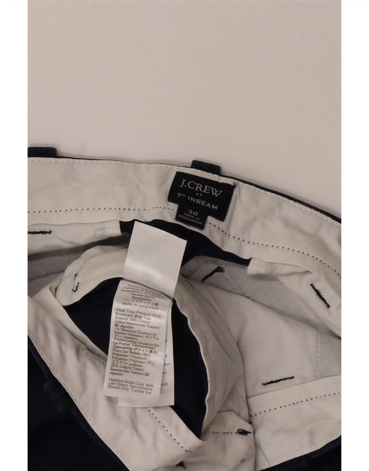 J. Crew Herren-Chinoshorts W30, mittelmarineblaue Baumwolle
