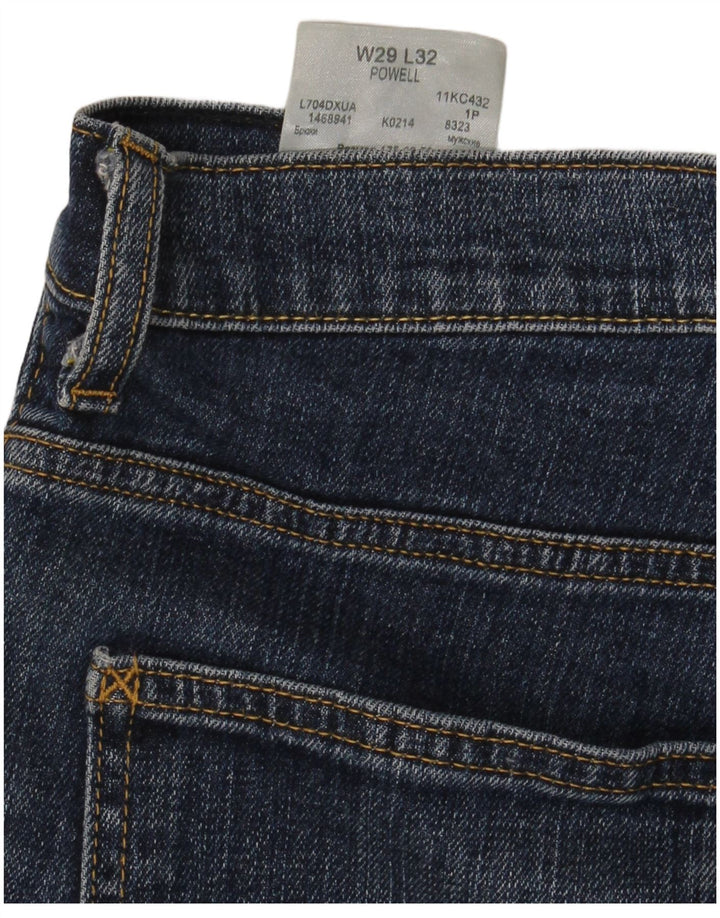 Lee Herren Powell Straight Jeans W29 L30 Blaue Baumwolle