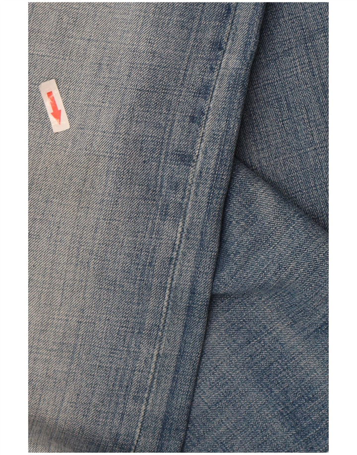 Levi's Herren 504 Straight Jeans W36 L34 Blaue Baumwolle