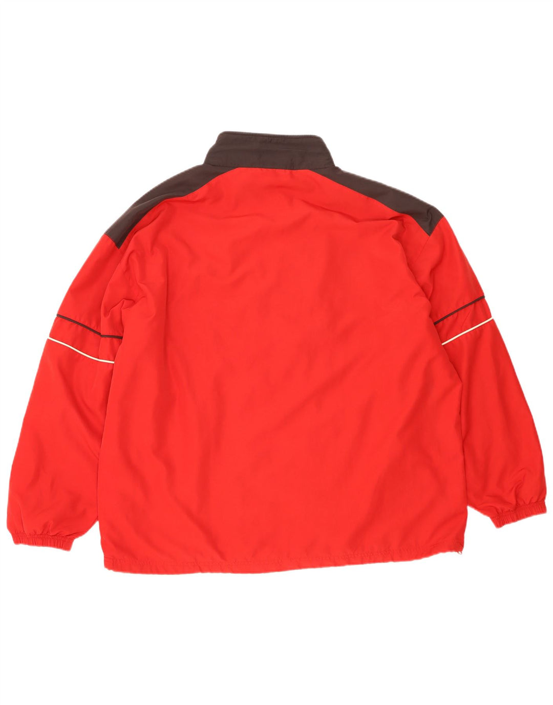 Reebok Herren Regenjacke UK 42 XL Rot Colourblock Polyester