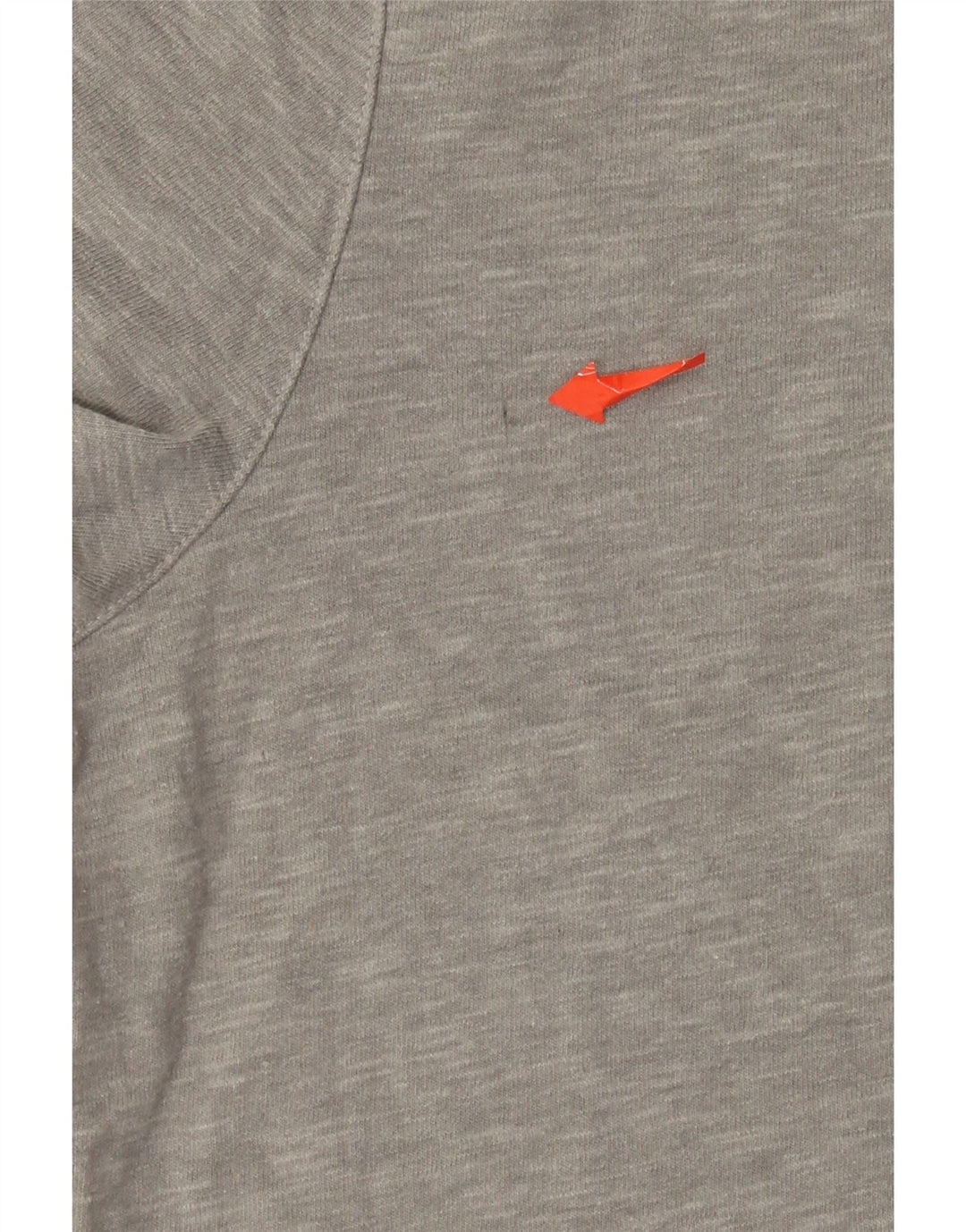 Superdry Herren-T-Shirt-Oberteil, groß, grau gefleckte Baumwolle