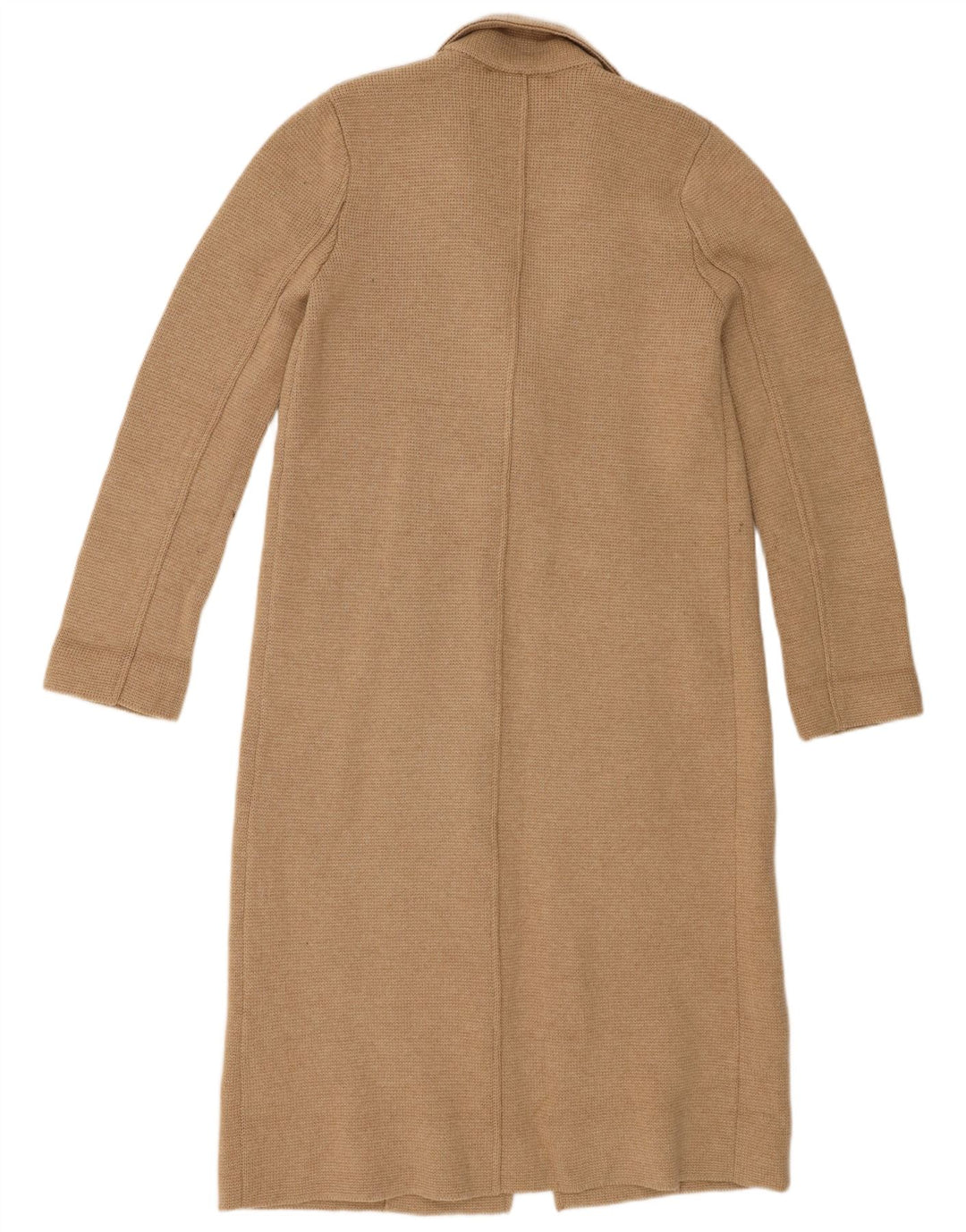 Zara Damen Mantel UK 14 Medium Beige