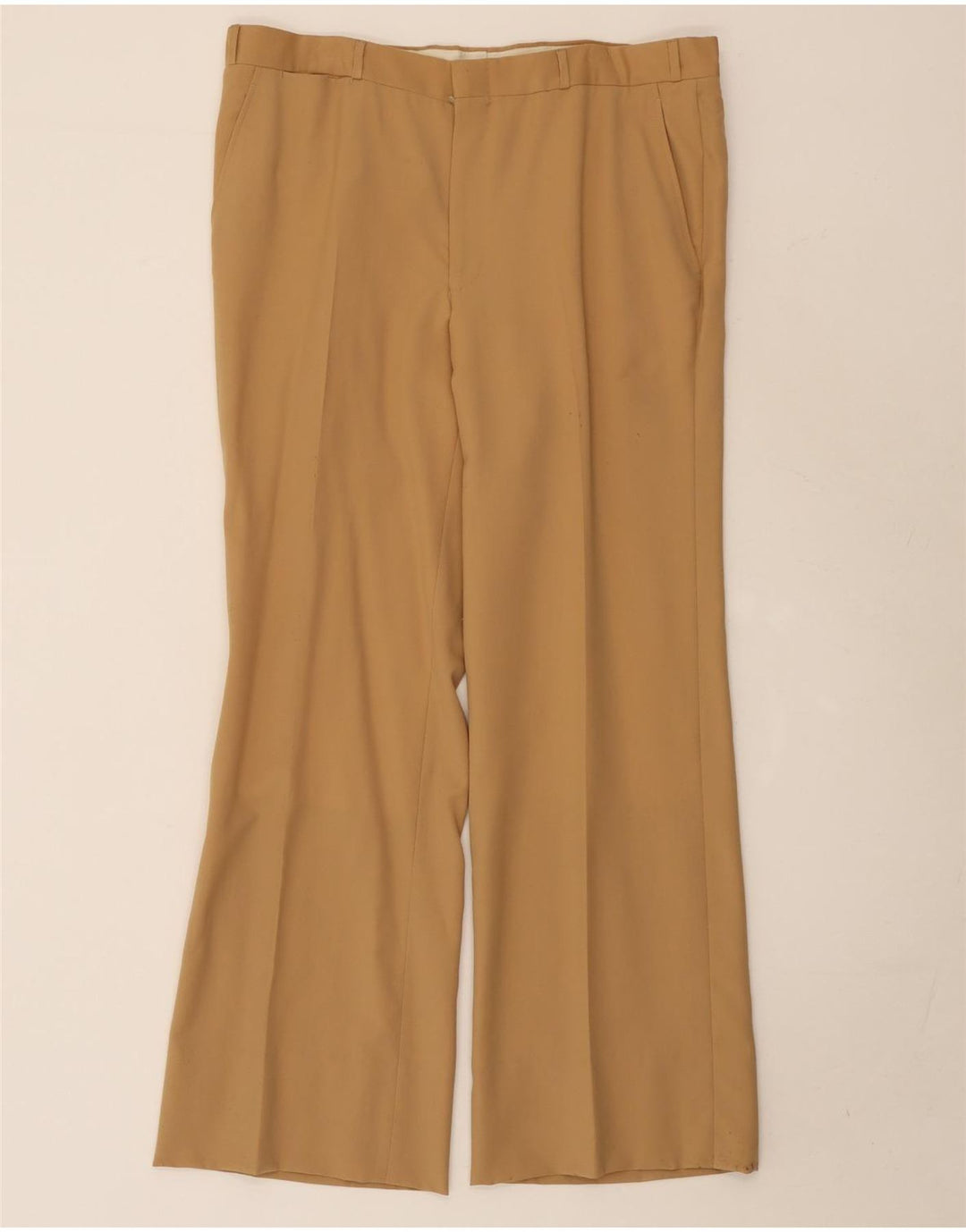 Vintage Herren 2-Knopf-Anzug UK 38 Medium W36 L29 Beige