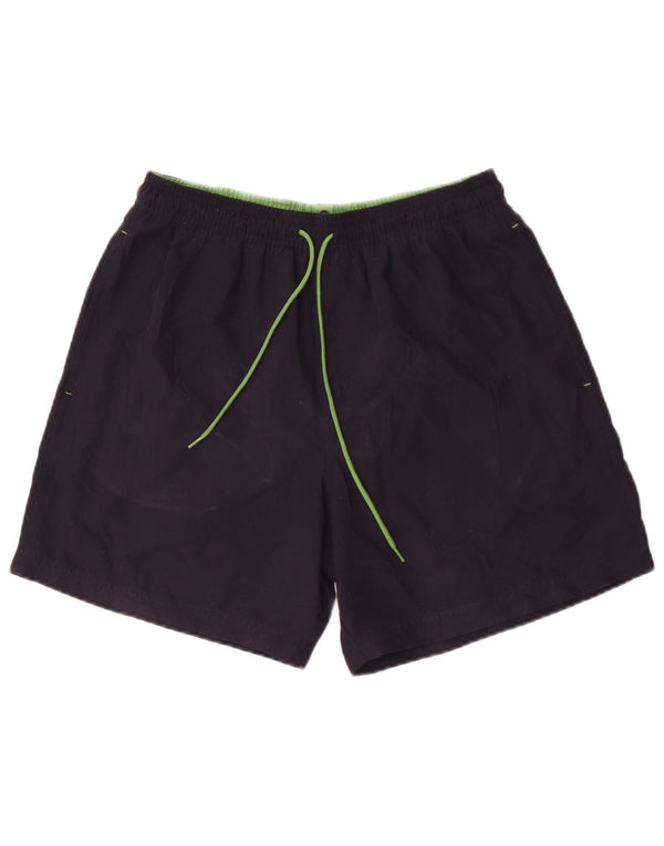 Marks & Spencer Herren-Badeshorts, mittelgroß, marineblau, Polyester