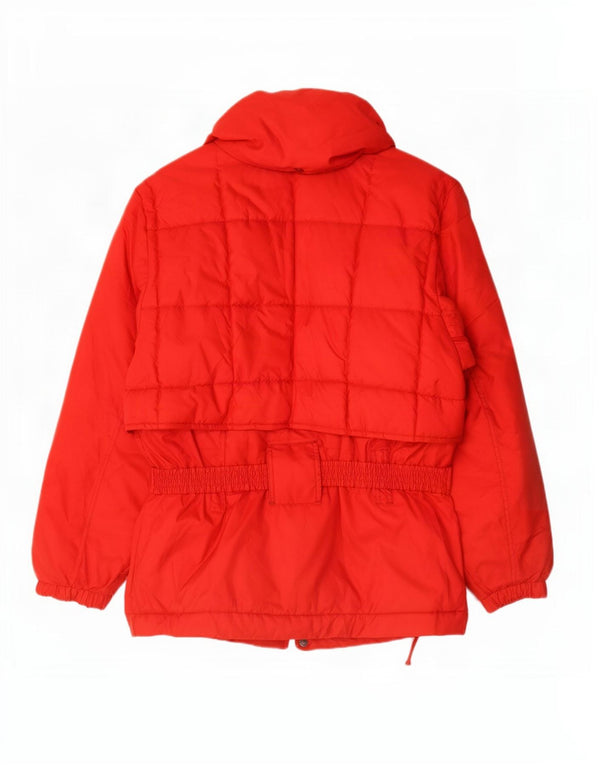Nordica Damen-Skijacke mit Kapuze, übergroß, IT 44, mittelrot, Polyester