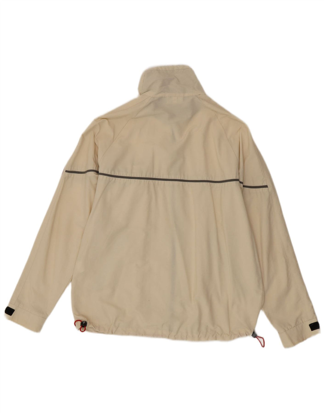 Asics Herren Utility Jacke UK 38 Mittelbeige Baumwolle