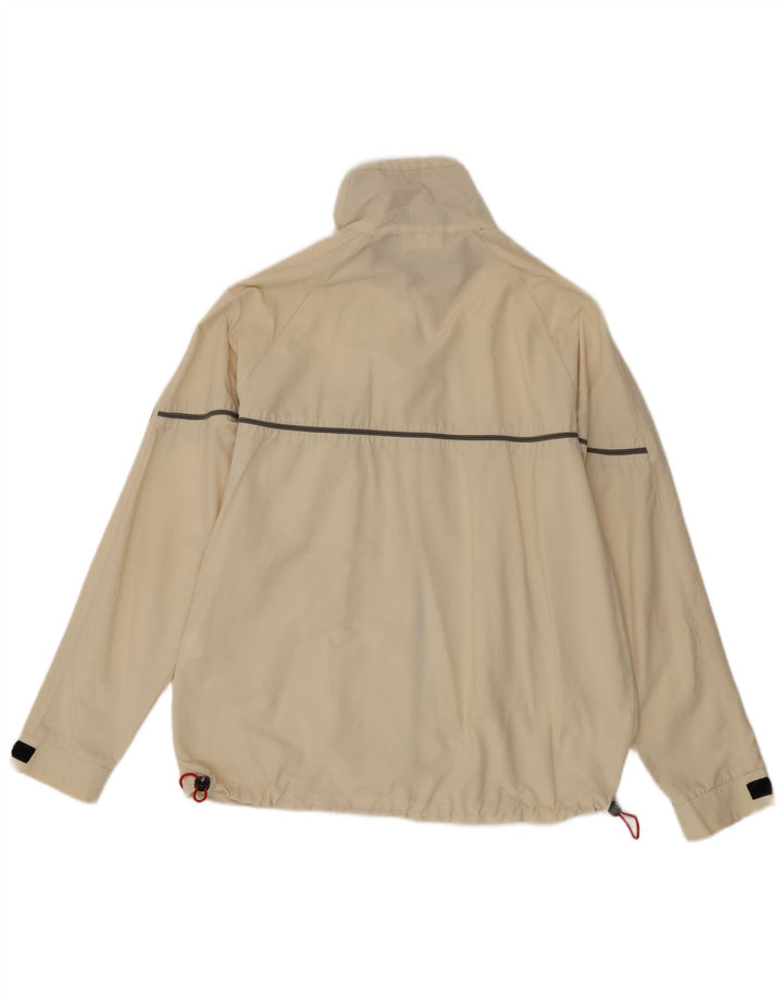 Asics Herren Utility Jacke UK 38 Mittelbeige Baumwolle