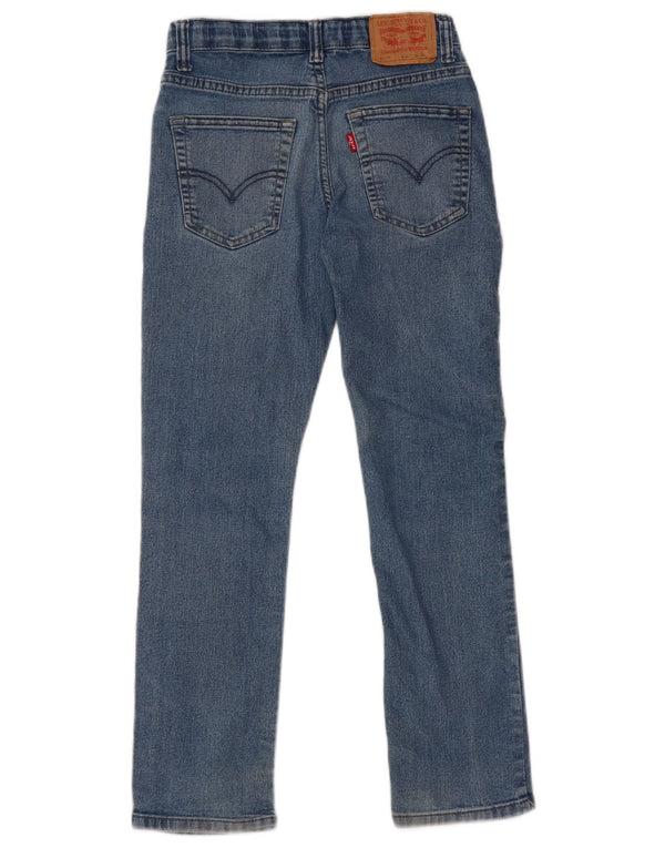 LEVI'S Jungen 511 Slim Jeans 9–10 Jahre W25 L26 Blaue Baumwolle