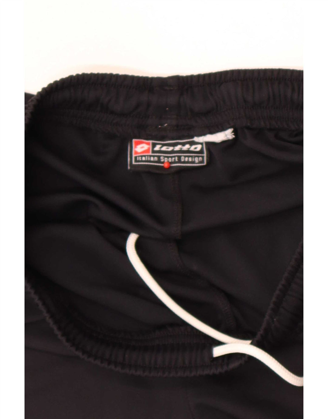 Lotto Herren-Sportshorts, mittelgroß, Schwarz, Farbblock