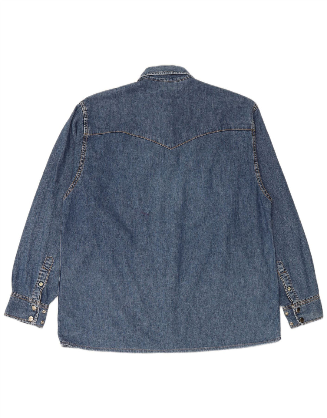 LEE Herren-Jeanshemd, große blaue Baumwolle