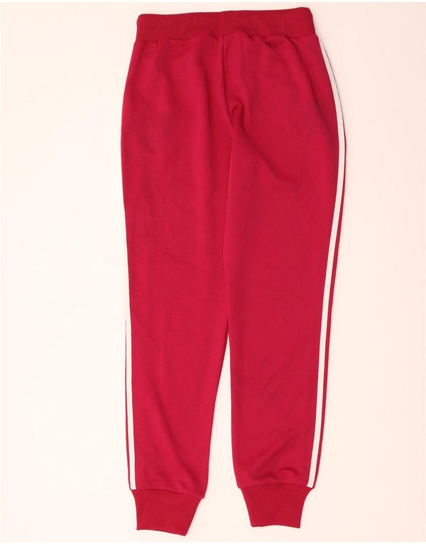 Adidas Damen Trainingshose Jogger IT 42 Small Rot Polyester