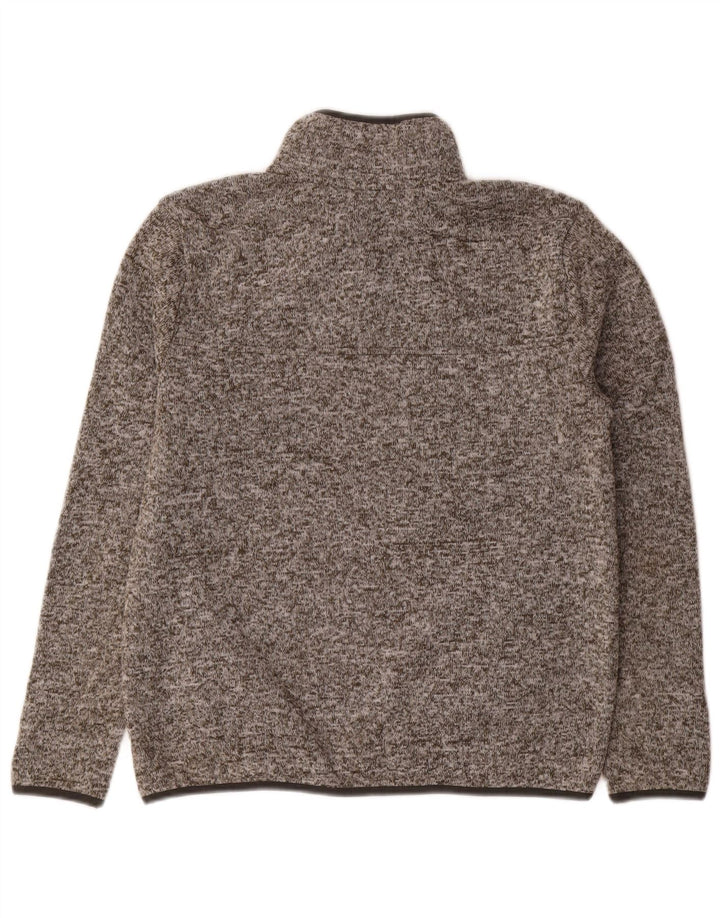 EDDIE BAUER Damen-Sweatshirt in Übergröße, Gr. 10, Größe S, Grau gefleckt