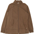 Champion Damen-Trainingsanzug-Top-Jacke, UK 18, XL, braune Baumwolle