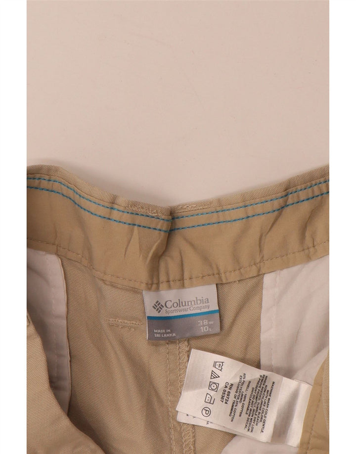 COLUMBIA Herren Cargoshorts W38 XL Beige Baumwolle