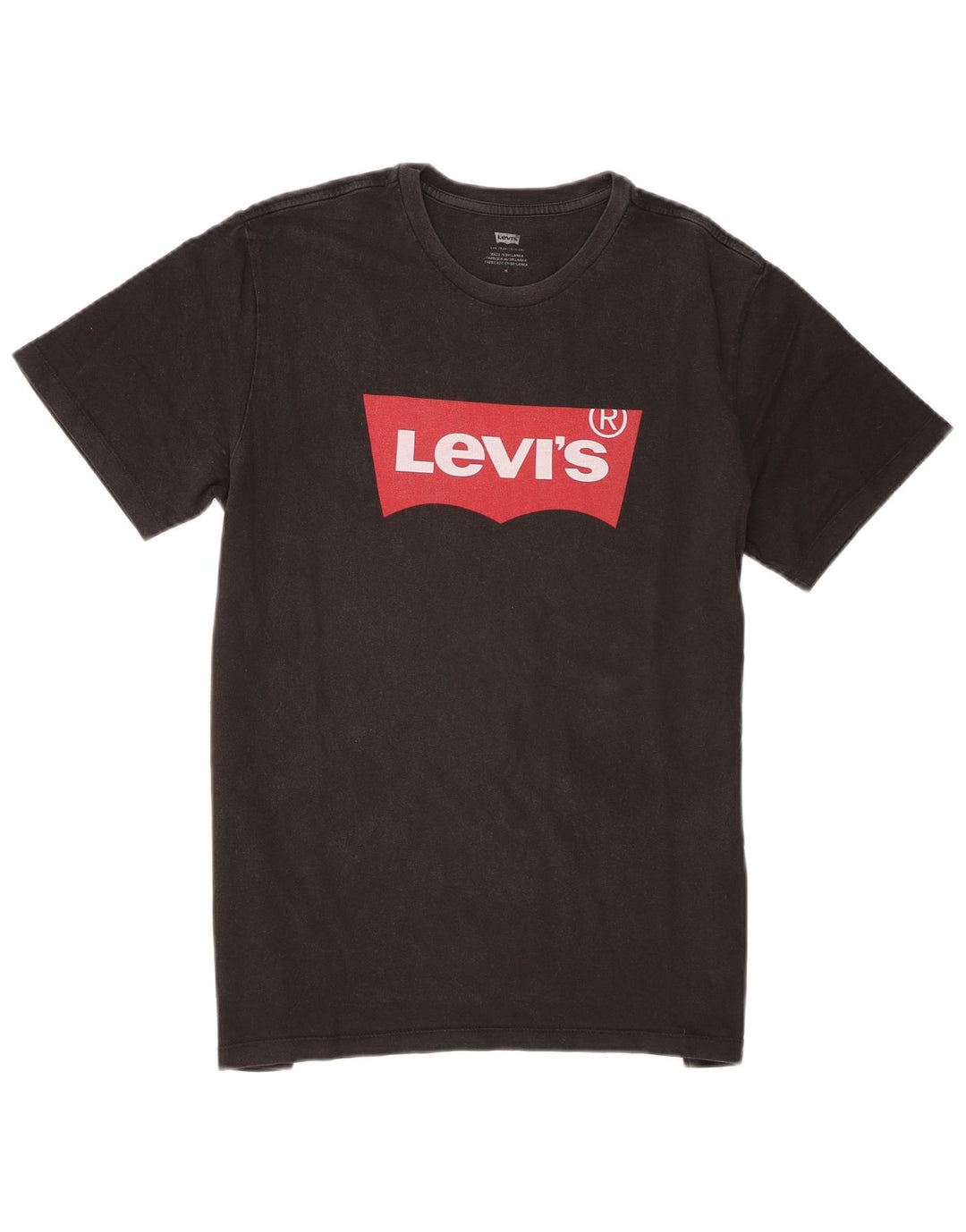 Levi's Herren-T-Shirt mit Grafik, mittelschwarze Baumwolle