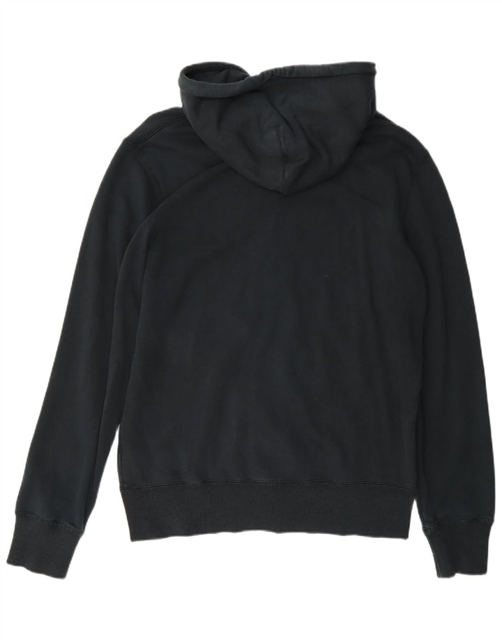 Nike Herren-Kapuzenpullover mit Reißverschluss, mittelschwarz, Baumwolle