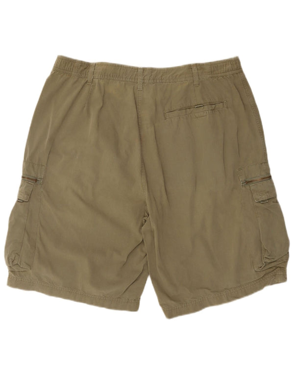 CHAMPION Mens Cargo Shorts XL W38  Khaki Cotton