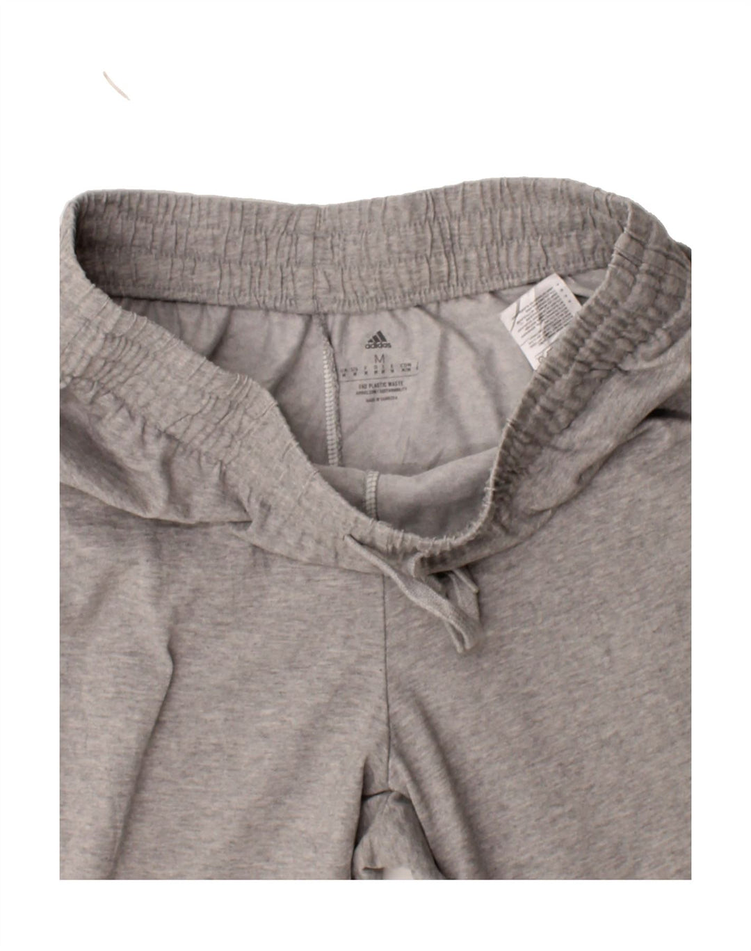 ADIDAS Womens Tracksuit Trousers UK 14 Medium Grey Cotton Vintage Adidas and Second-Hand Adidas from Messina Hembry 