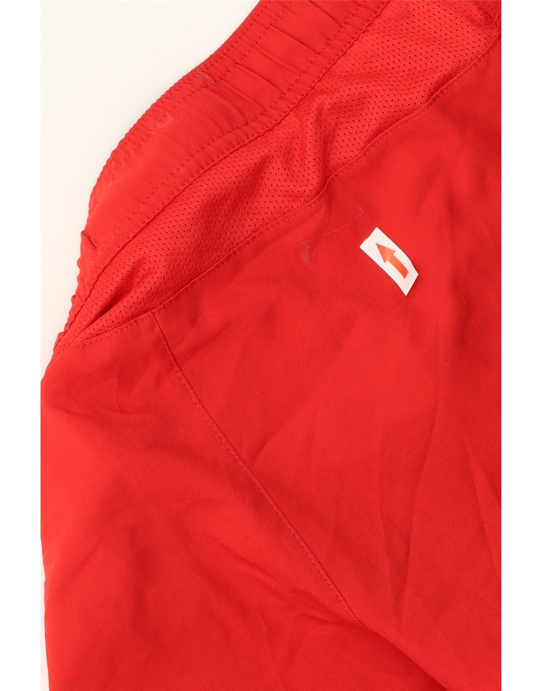 NIKE Barcelona Sportshorts für Jungen, 10–11 Jahre, mittelrot, gestreift, Polyester