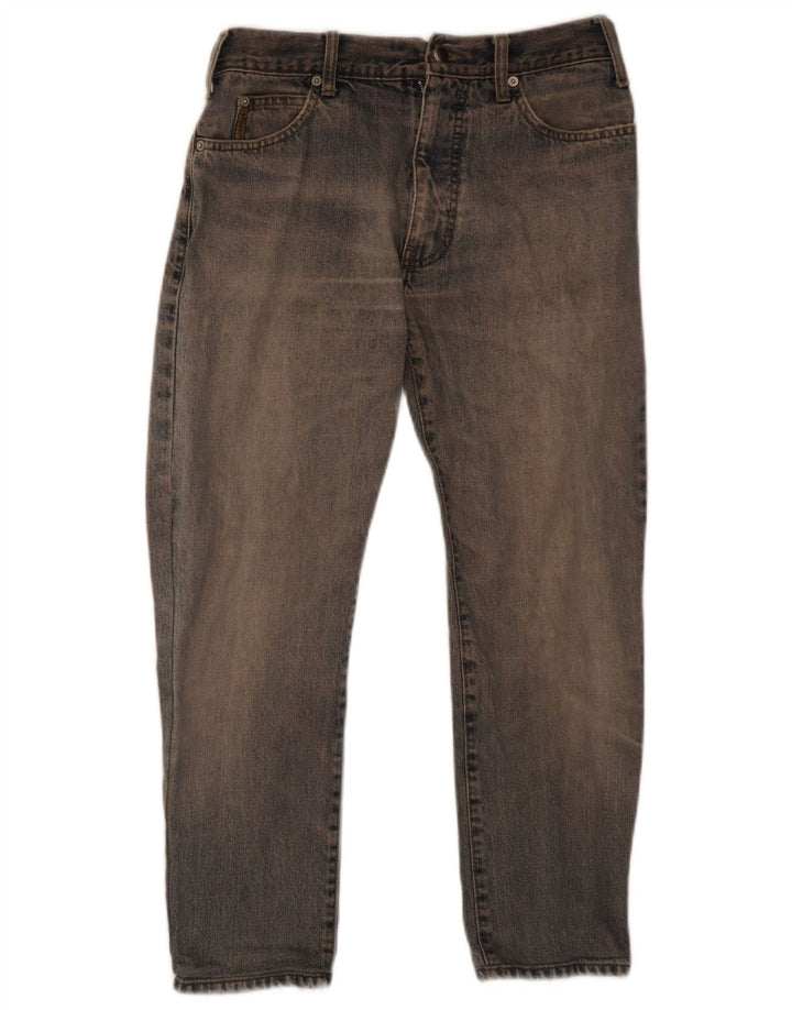 Armani Herren verkürzte Slim-Jeans W31 L25 Blau