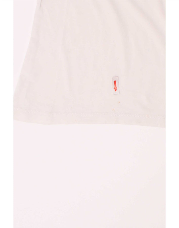 Fila T-Shirt mit Grafik für Jungen, 7–8 Jahre, weiße Baumwolle