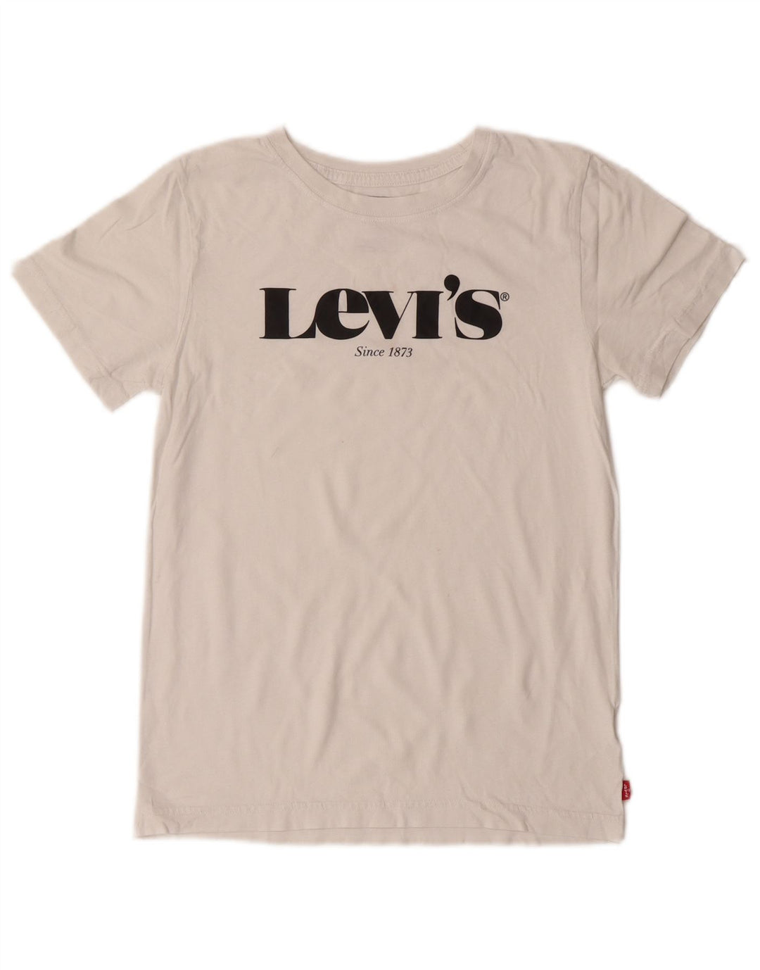 Levi's Jungen T-Shirt mit Grafik, 13–14 Jahre, Weiß