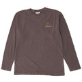 Reebok Herren Graphic Top Langarm mittelgraue Baumwolle