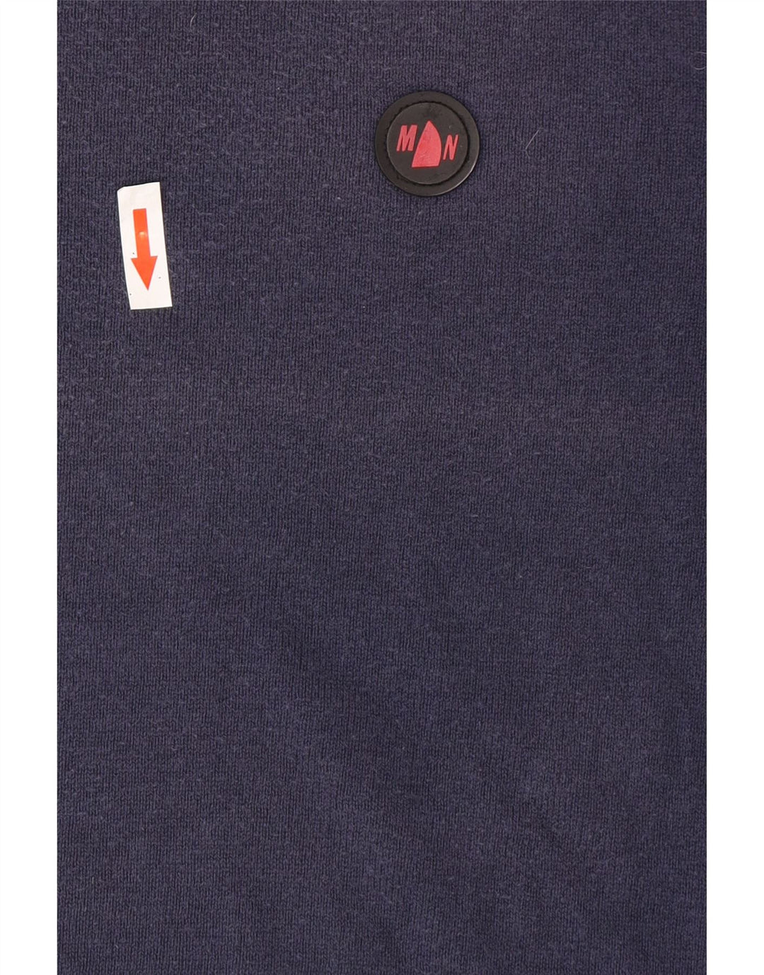 Murphy & Nye Herren-Pullover mit Rundhalsausschnitt, Größe L, Marineblau