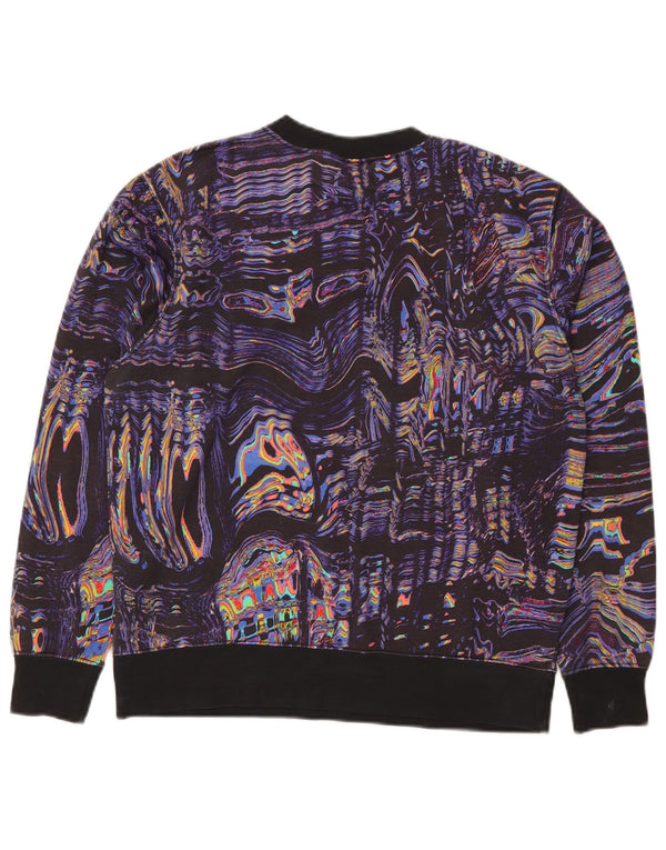 Nike Herren-Sweatshirt mit abstraktem Muster, klein, mehrfarbig, Sport