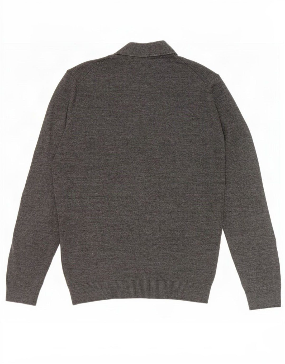 Zara Herren-Cardigan-Pullover Mittelgrau