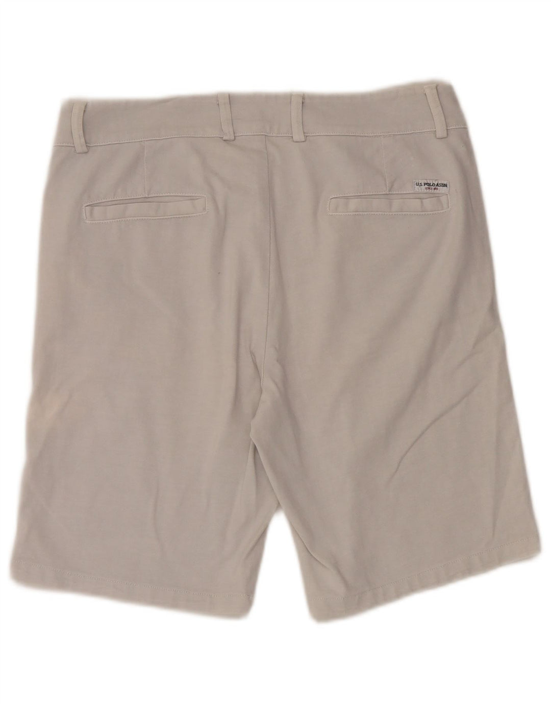 US POLO ASSN. Herren-Chinoshorts W32 Mittelweiße Baumwolle
