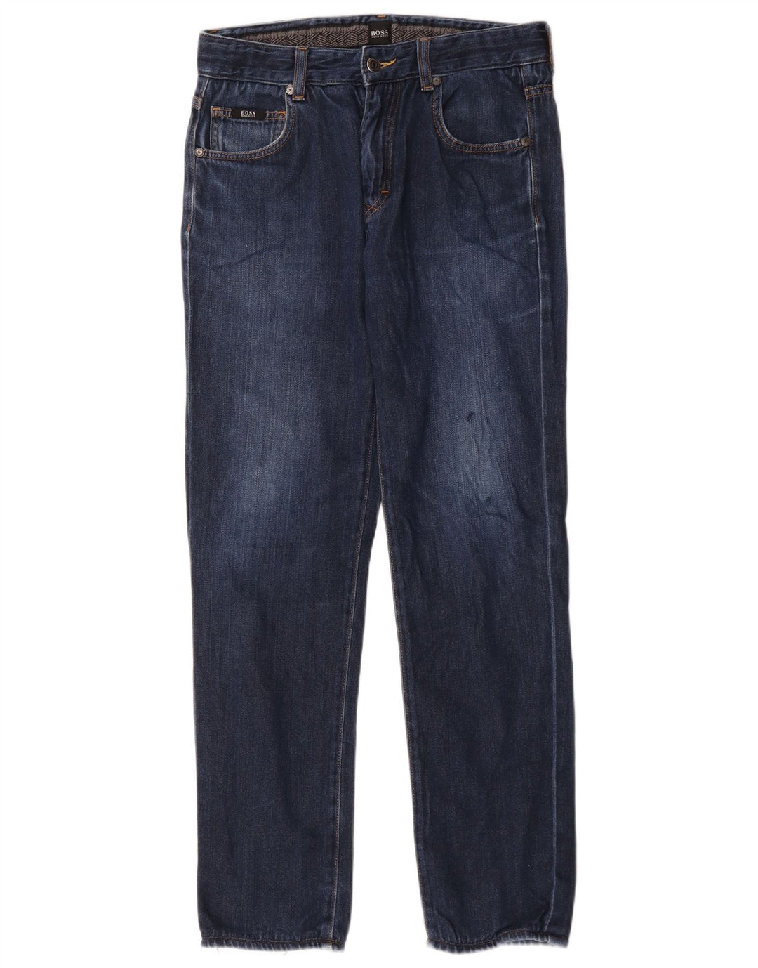 Hugo Boss Herren-Jeans mit normaler Passform, gerade Passform, W30, L29, Blau, Baumwolle