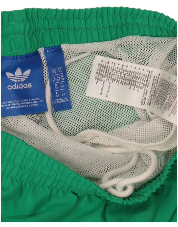 Adidas Damen Sportshorts UK 6 XS Grün Polyester