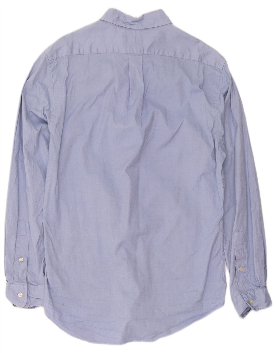 Ralph Lauren Herren-Slim-Fit-Hemd aus mittelblauer Baumwolle