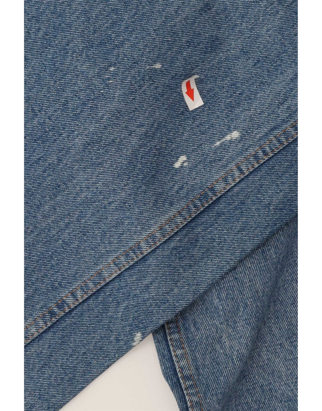 Base 92 Herren Graphic Tapered Jeans IT 48 Medium W32 L34 Blaue Baumwolle
