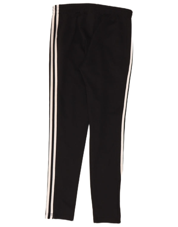 Adidas Damen Trainingshose UK 8 Small Schwarz Polyester
