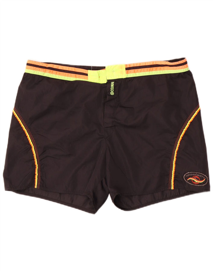 Colmar Herren Badeshorts IT 54 Large Schwarz Colourblock Nylon