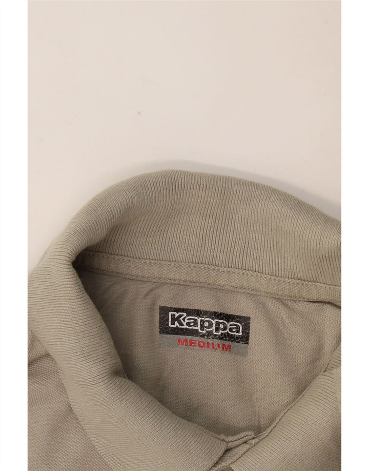 KAPPA Herren Poloshirt mit Grafik, Medium Khaki