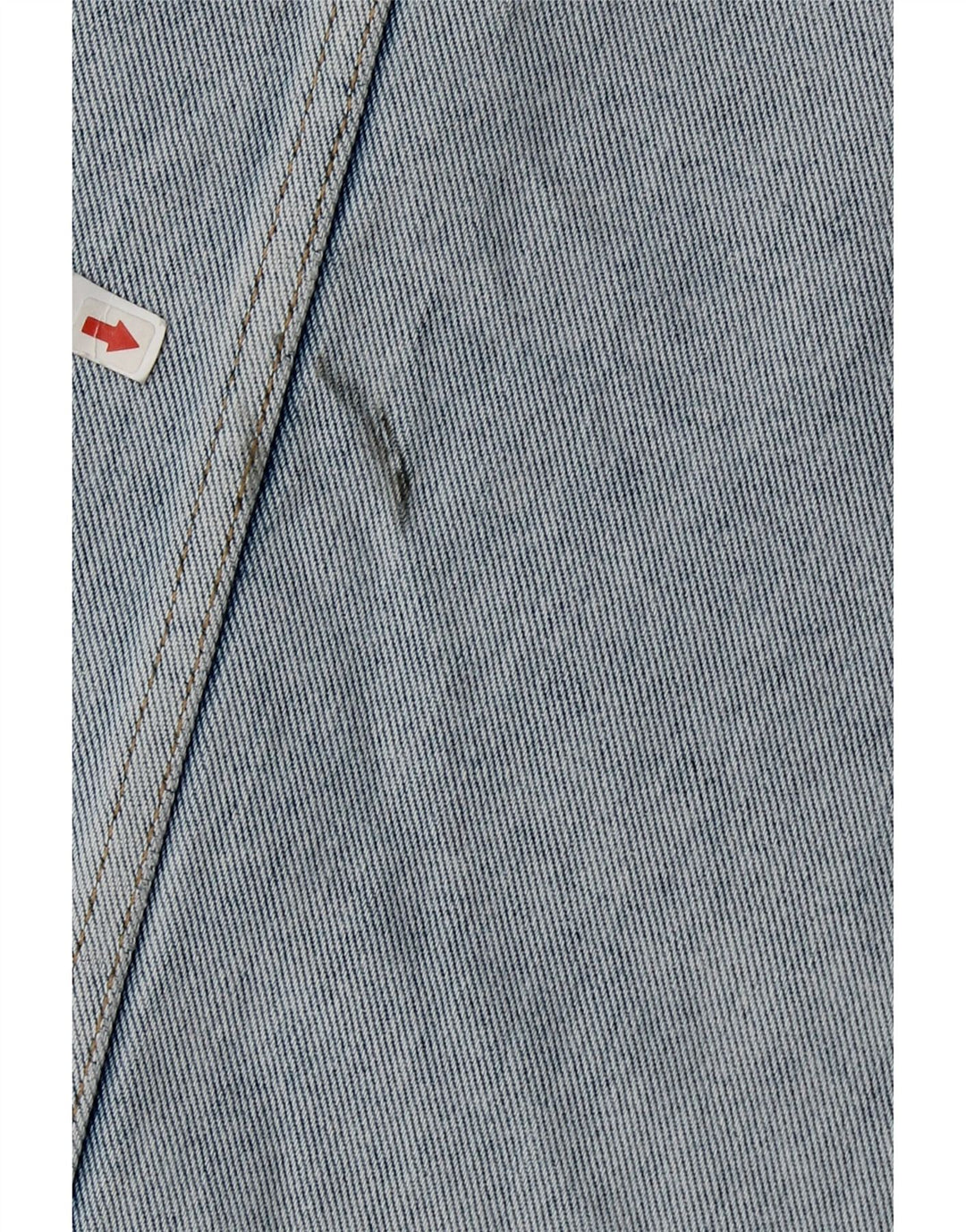 Zara Damen-Jeansrock mit hoher Taille, Größe S, W26, Blau