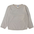 Adidas Damen-Sweatshirt in Übergröße, Gr. 10, Größe S, Grau, Baumwolle