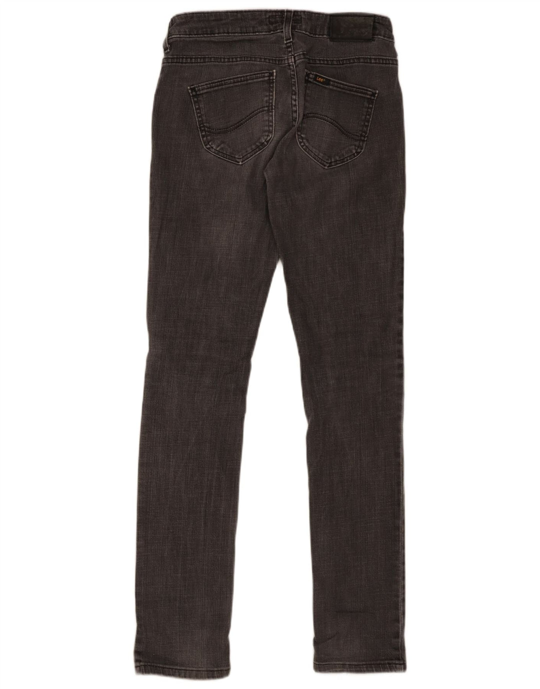 LEE Womens Norma Skinny Jeans W28 L33 Grey Cotton