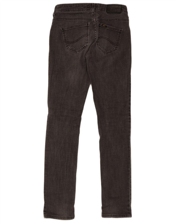 LEE Womens Norma Skinny Jeans W28 L33 Grey Cotton