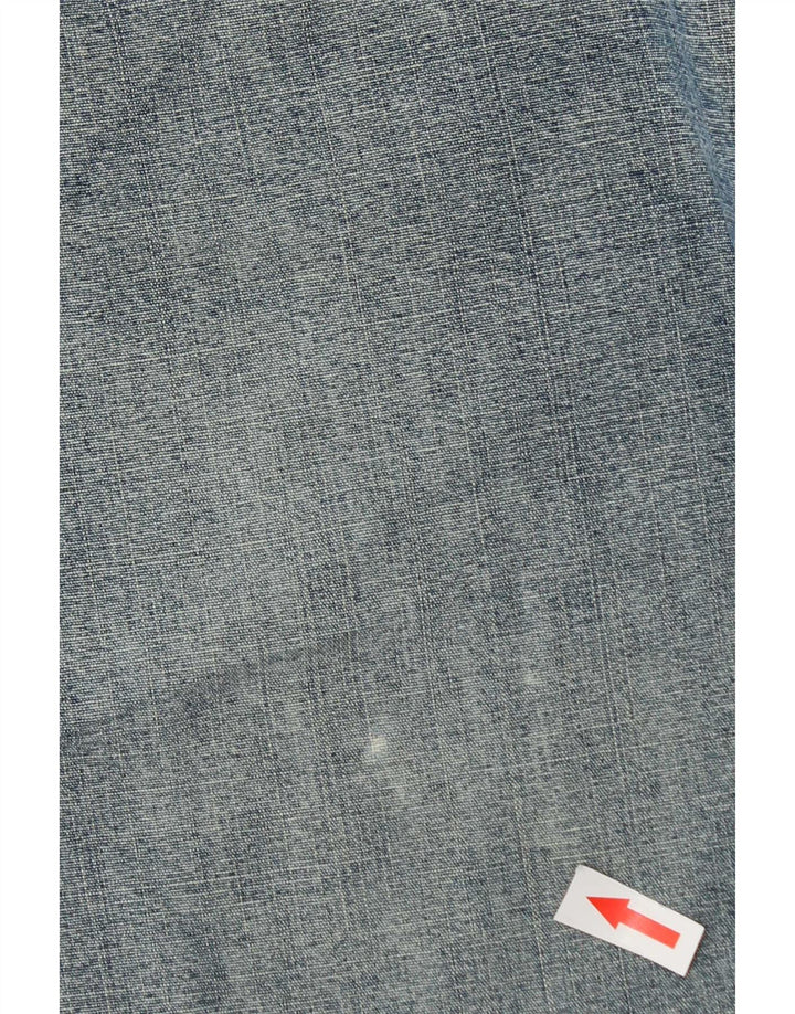 Gant Herren Straight Jeans W34 L31 Blaue Baumwolle